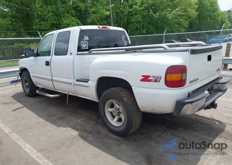 2000 GMC Sierra 1500 Sle из США, поврежденный, VIN 1GTEK19T3YZ257549